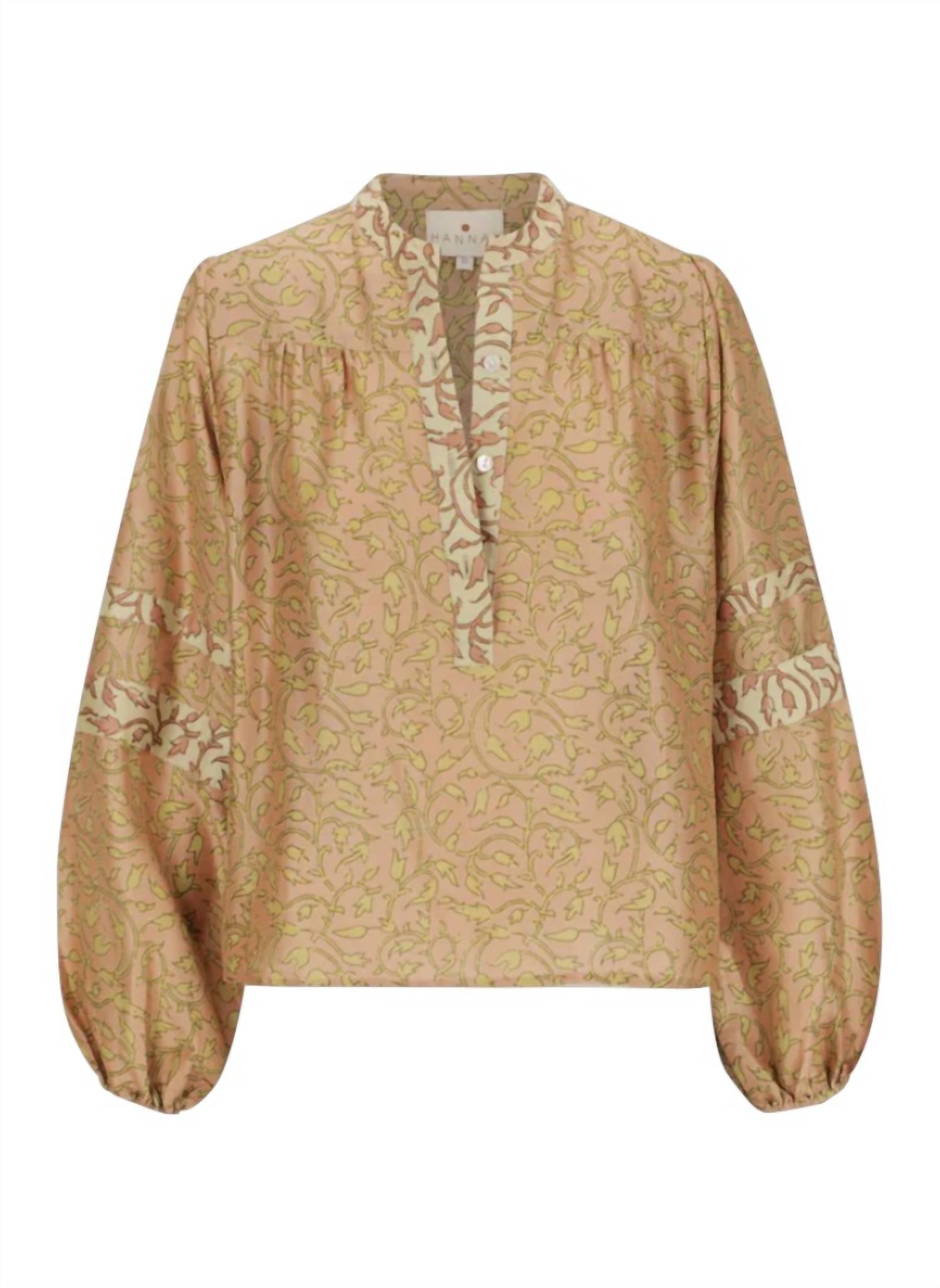 Hannah Artwear - Quinn Long Sleeve Blouse
