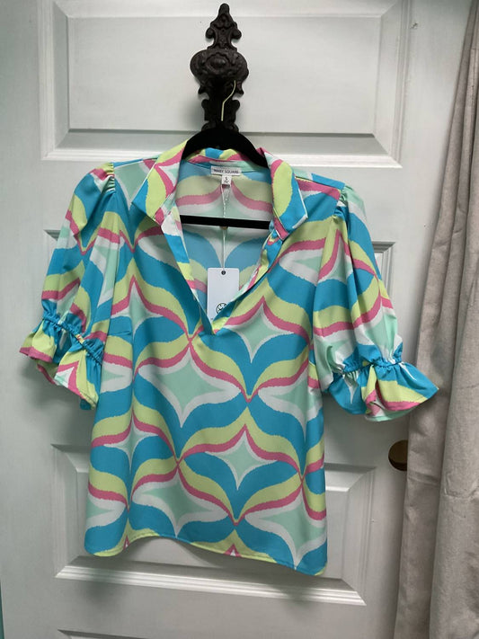 Mary Square - Women Weekend Getaway Mint Jessica Top