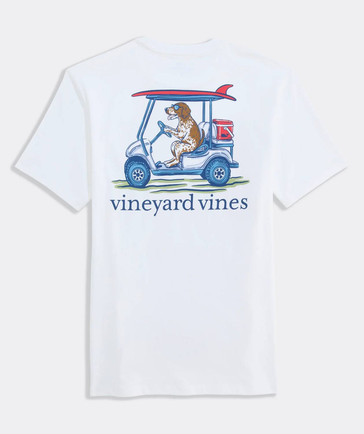 Vineyard Vines - Men's Pointer Golf Cart Short-sleeve Pocket Tee