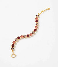 La Vie Parisienne - Women's Crystal Chain Bracelet