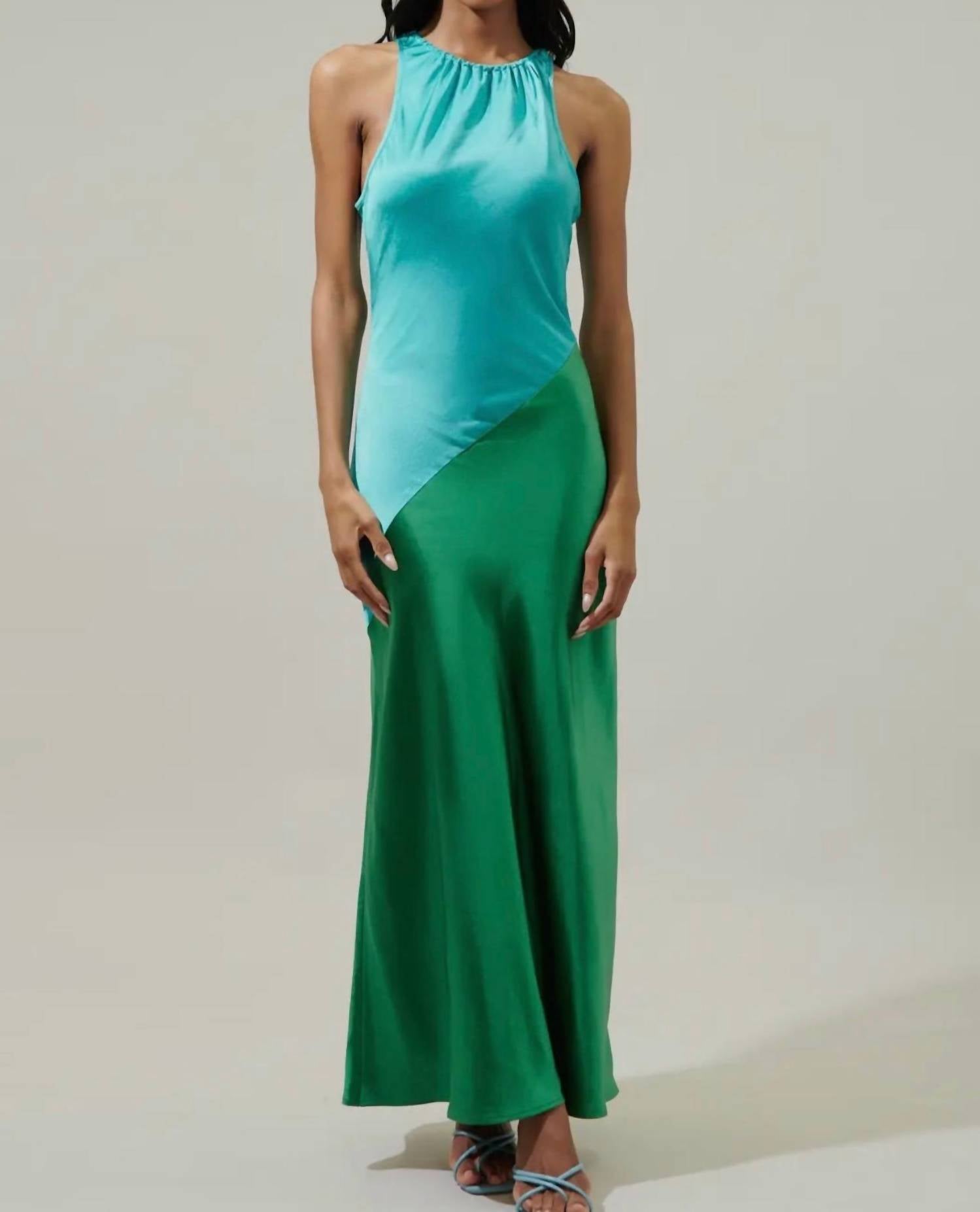Sugarlips - Kavela Color Block Maxi Dress