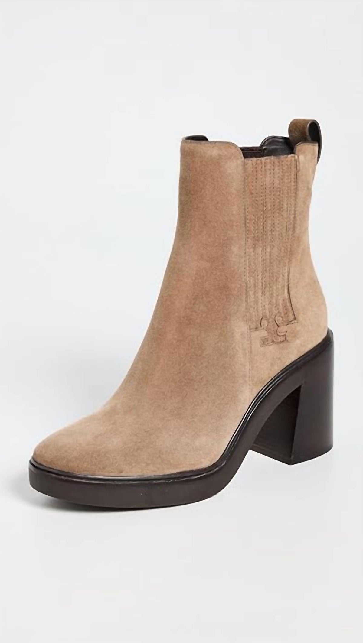 Tory Burch - Women's T Gore Heeled Ankle Boots