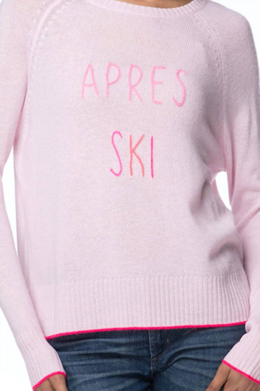 Golden Sun - Cashmere Crew Après Ski Sweater