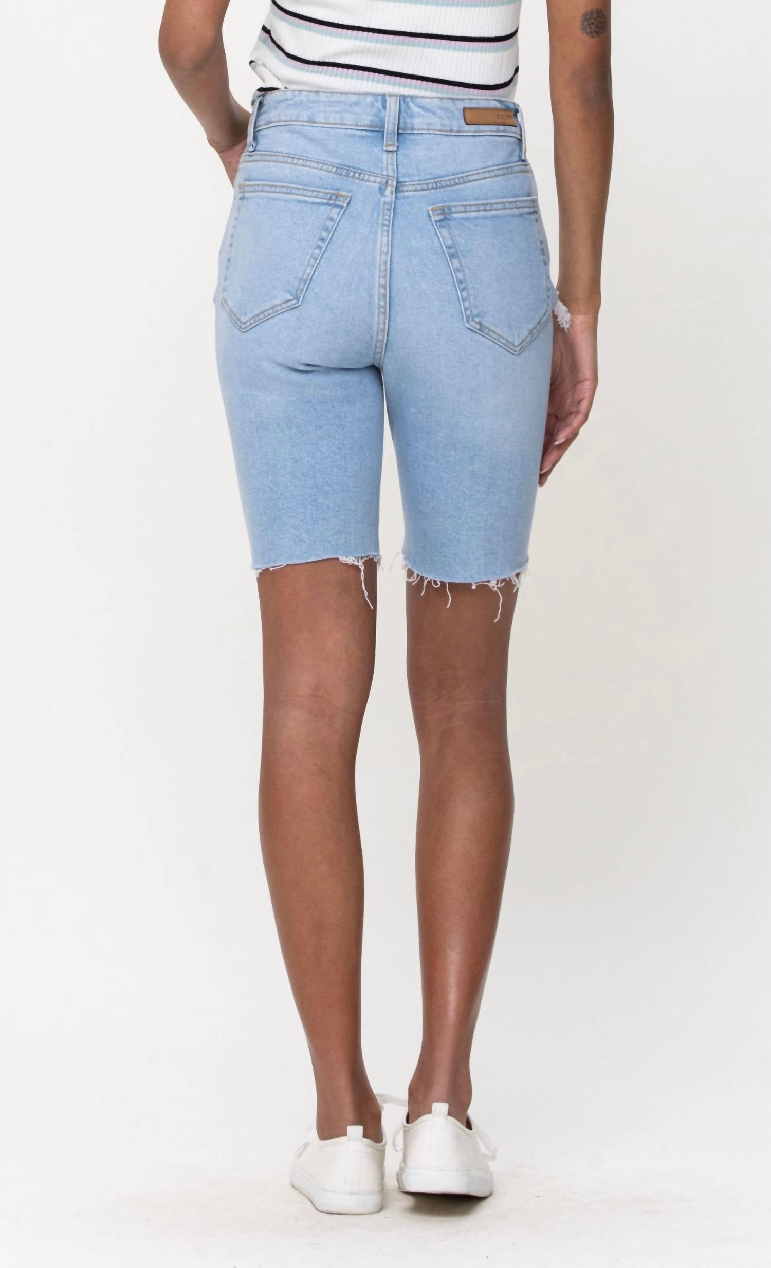 Cello - Distress Bermuda Shorts