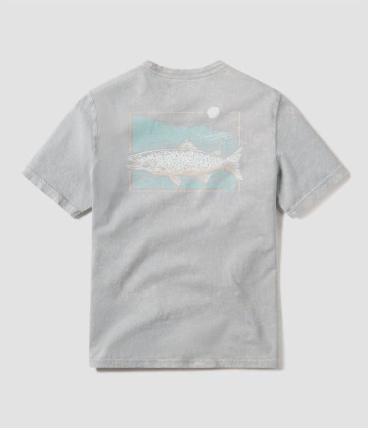 Southern Shirt Company - Men's Linocut Trout Short Sleeve Tee