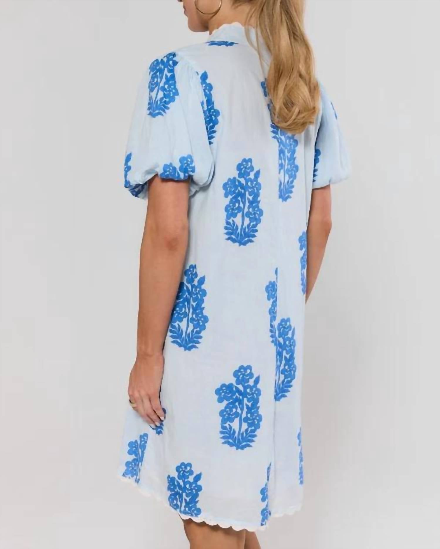 Thml - Scallop Mini Dress - Plus