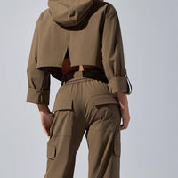 HEROINE SPORT Ava Cropped Jacket in safari - women's jacket - view 4