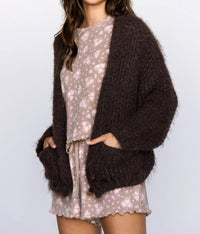Storia - Teddy Fuzzy Cardigan