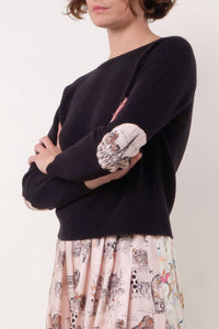 La Prestic Ouiston - Ras Du Cou Elbow Patch Sweater