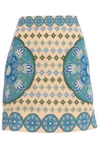 Anna Cate Women's Saylor Mini Skirt in neon tile - women's skirt