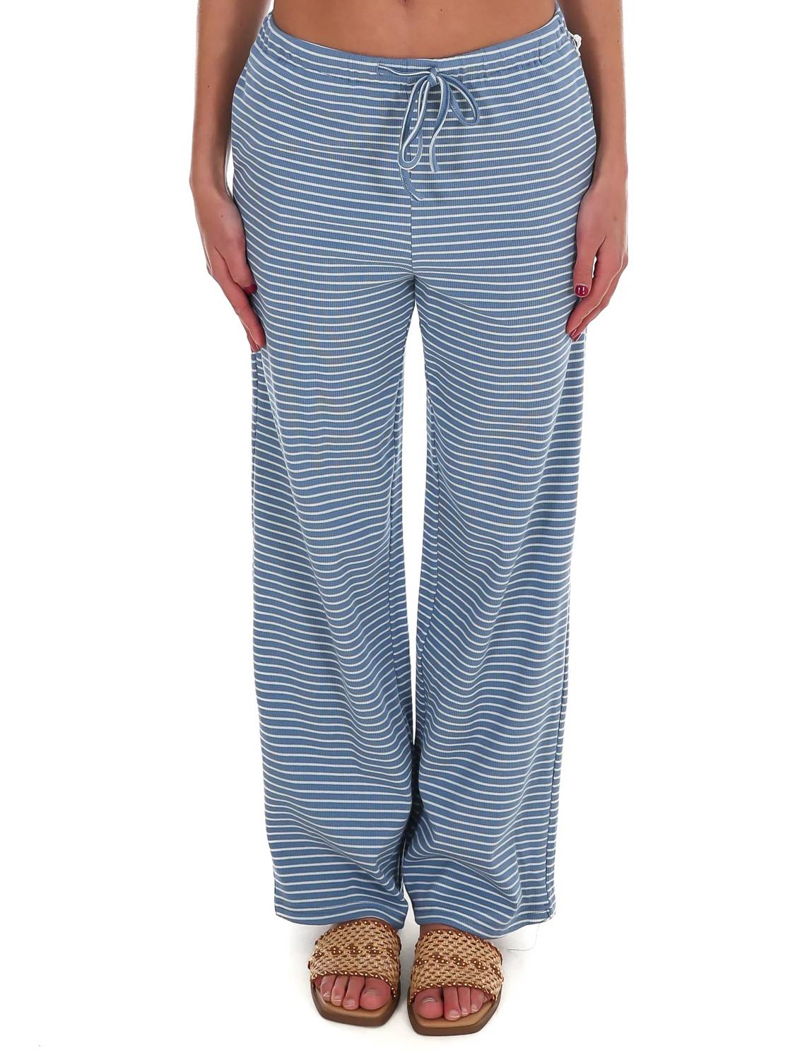 Bailey Rose - Women's All That And More Stripe Pants