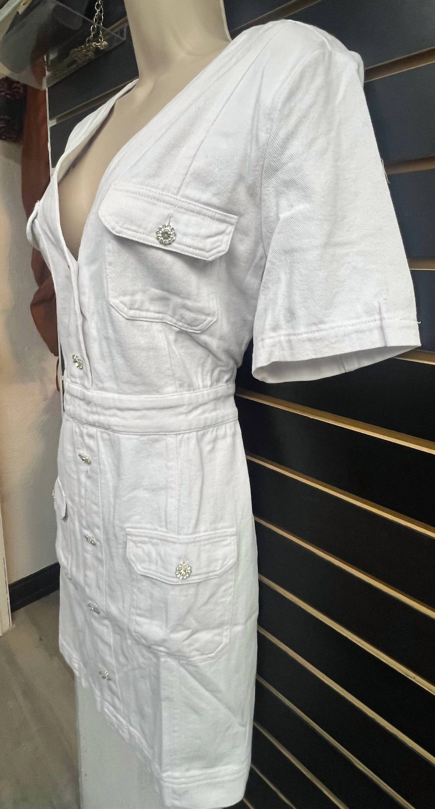 Eesome - Women's Button Down Midi Dress