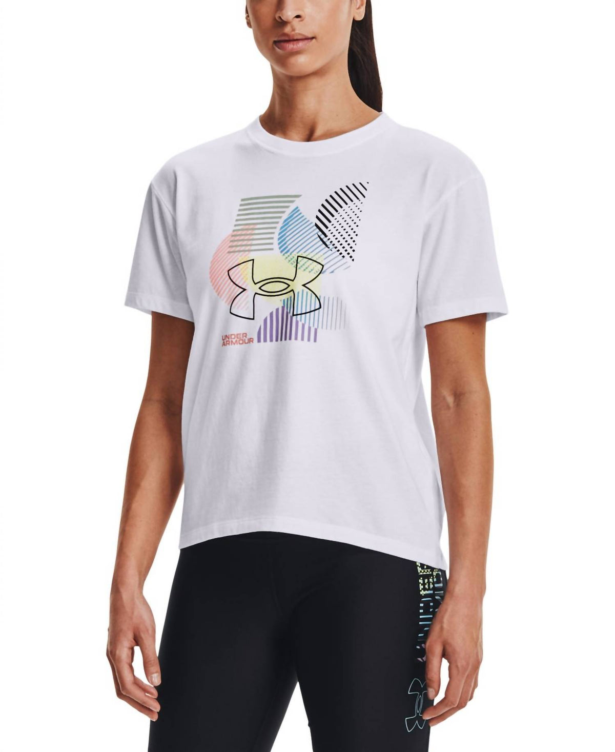 Under Armour - Activewear Geometric Graphic Tee