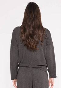 Ripley Rader - Sweater Knit Boat Neck Top