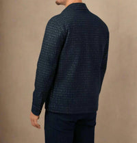 Stone Rose - Hunter Houndstooth Jacquard Jacket