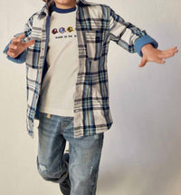 Mayoral - Boys Checked Overshirt