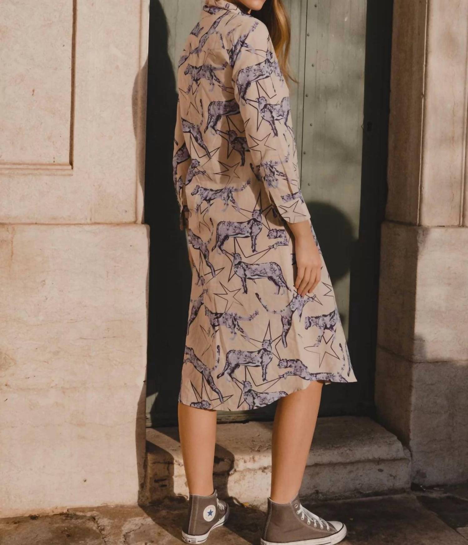 Las Surenas - Leopard Tunic Dress