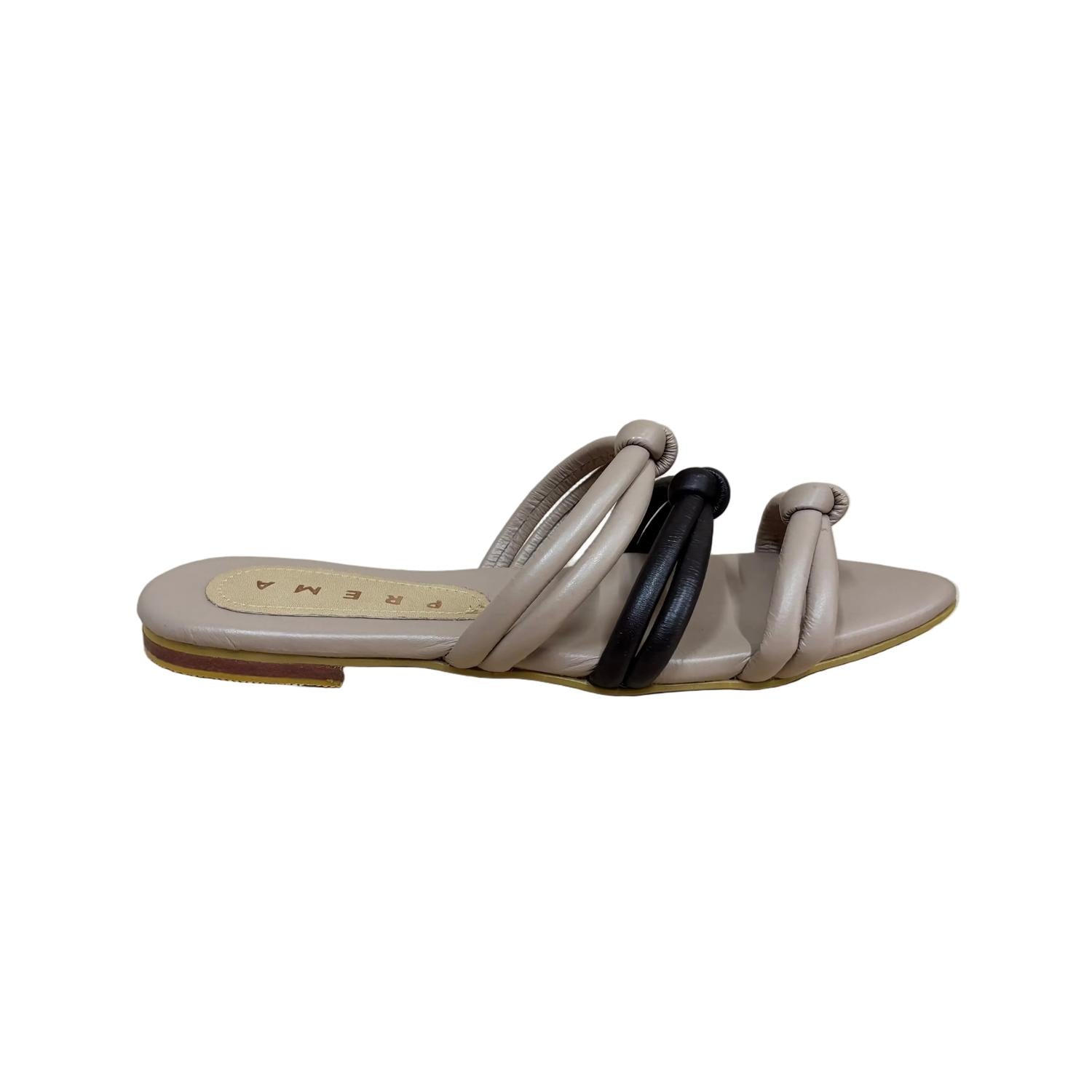 Prema - Women's Paolina Open Toe Flats Sandals