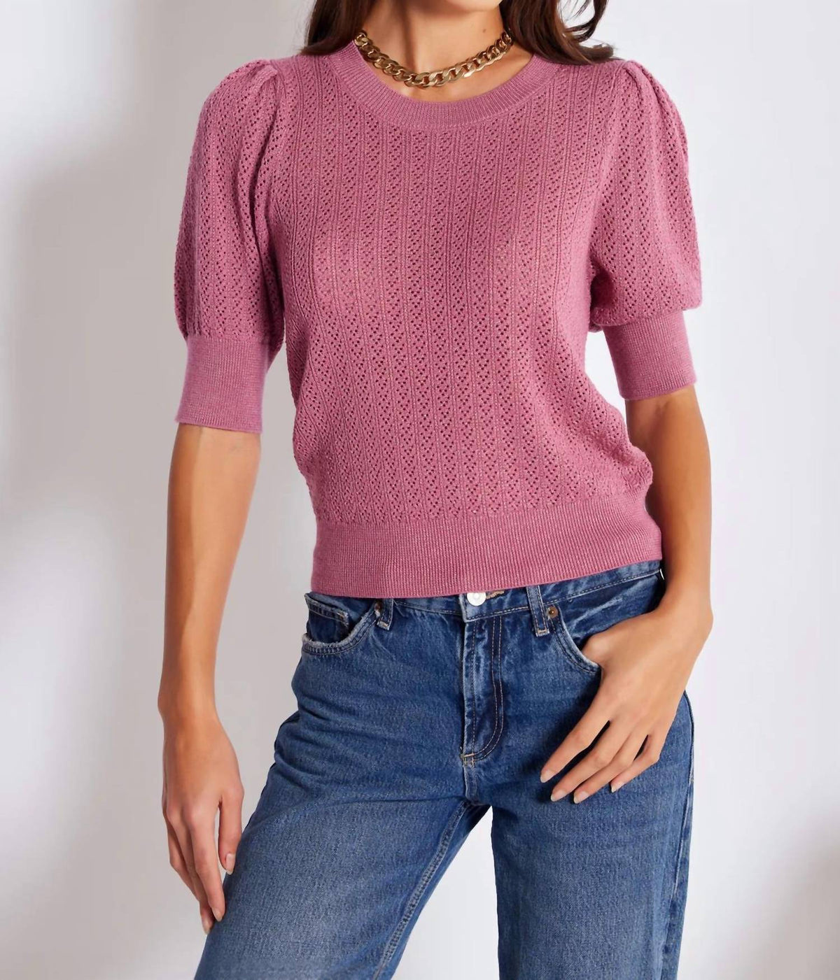 Bishop + Young - Sienna Puff Sleeve Sweater