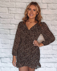 Lush - Gina Ruched Bottom Dress