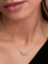 Pandora - Halo Heart Trilogy Collier Necklace