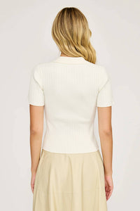 Lucy Paris - Smith Polo Top