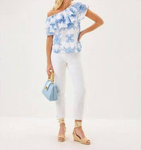 Lilly Pulitzer - Women's Trixie One Shoulder Ruffle Top