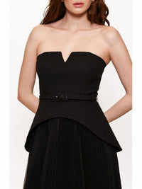 Hutch - Lilibet Strapless Maxi Dress