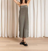Ali Golden - Square Neck Slip Dress
