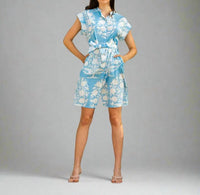 Pick Happy - Women's Cap Sleeve Shirt Dress