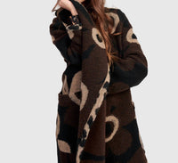 ALEMBIKA Jamboree Cozy Draped Coat in floral - women's jacket - view 4