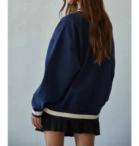 By Together - V-neck Cotton Pullover