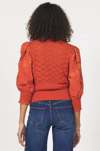 Another Love - Ankara Mesh Cardigan