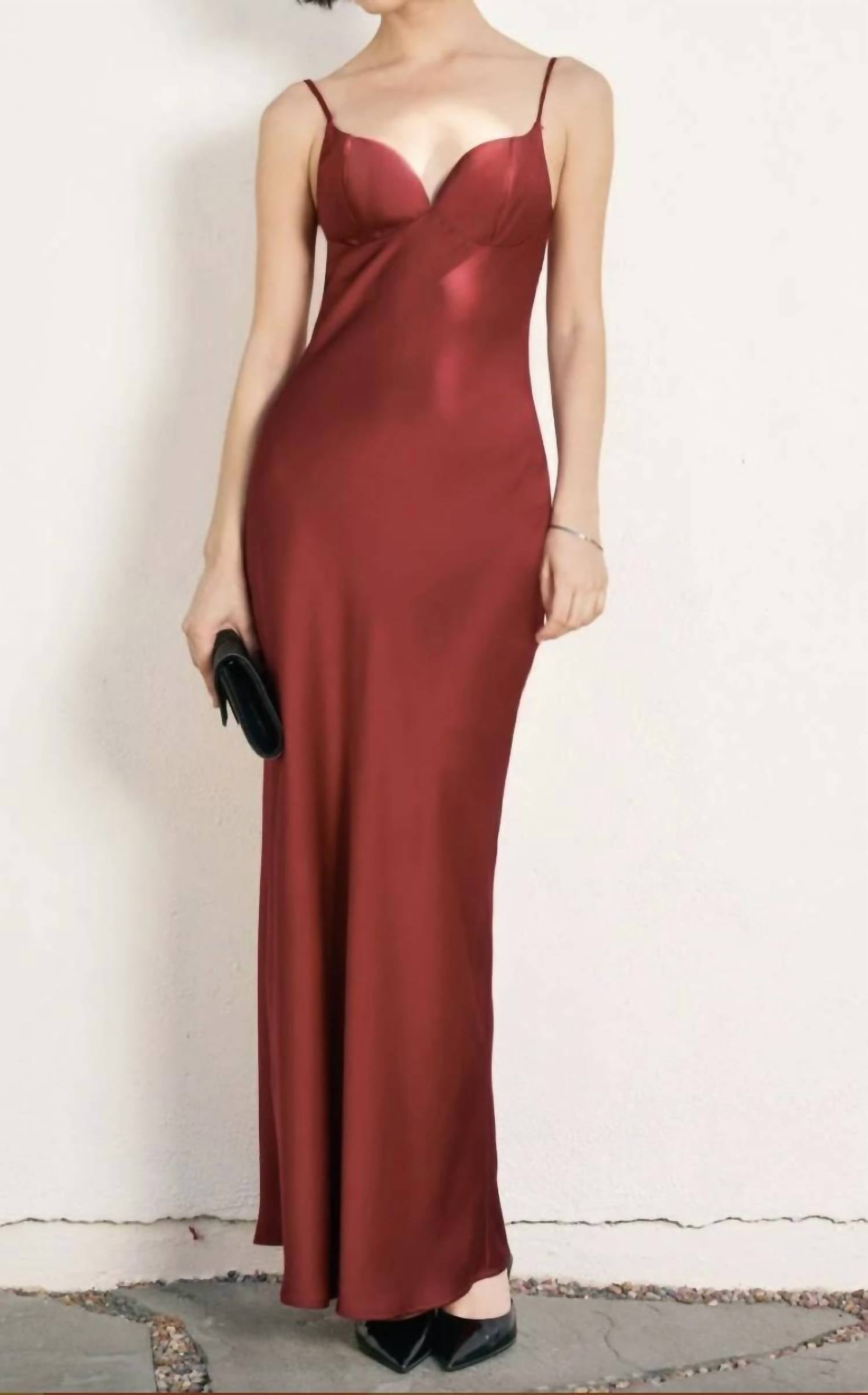 Dress Forum - Satin Maxi Dress