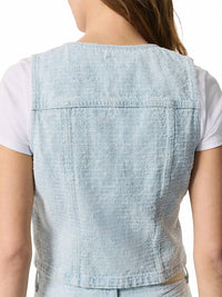 Rag & Bone - Juliana Tweed Button-front Vest