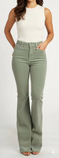 Amiri - Velour Flare Stack Jeans Pants