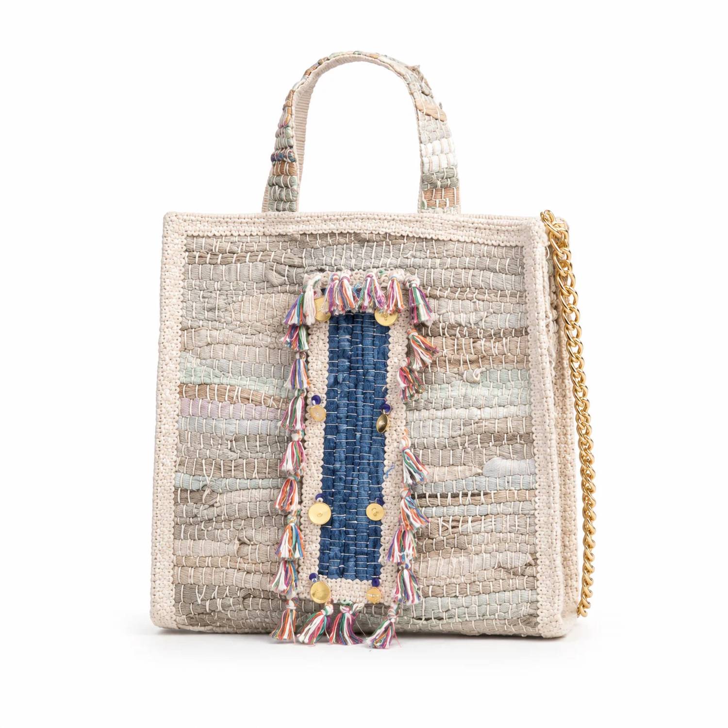 Elektra'S Workshop - Women's Mini Crossbody Tassel Bag