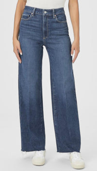 Paige Women's Anessa With Raw Hem Jean in ancient - women's jeans