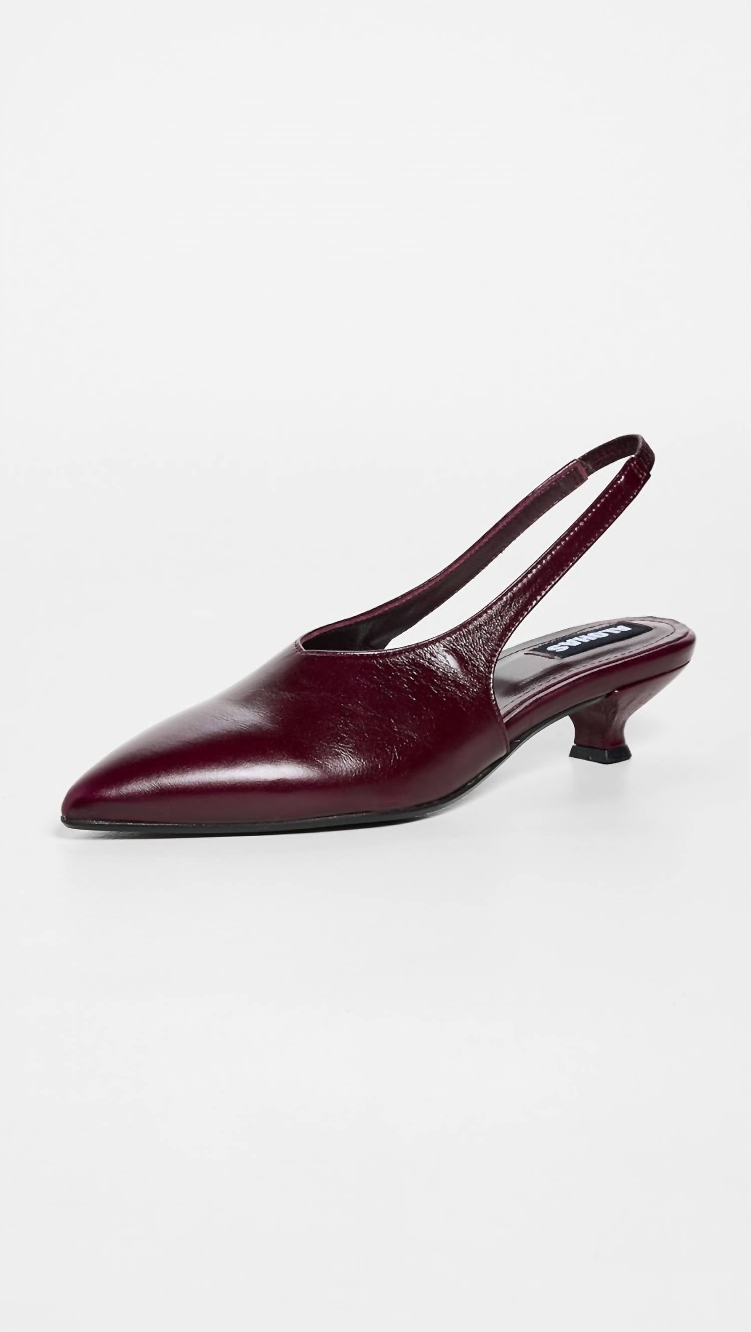 Alohas - Women's Eros Leather Mules Heels