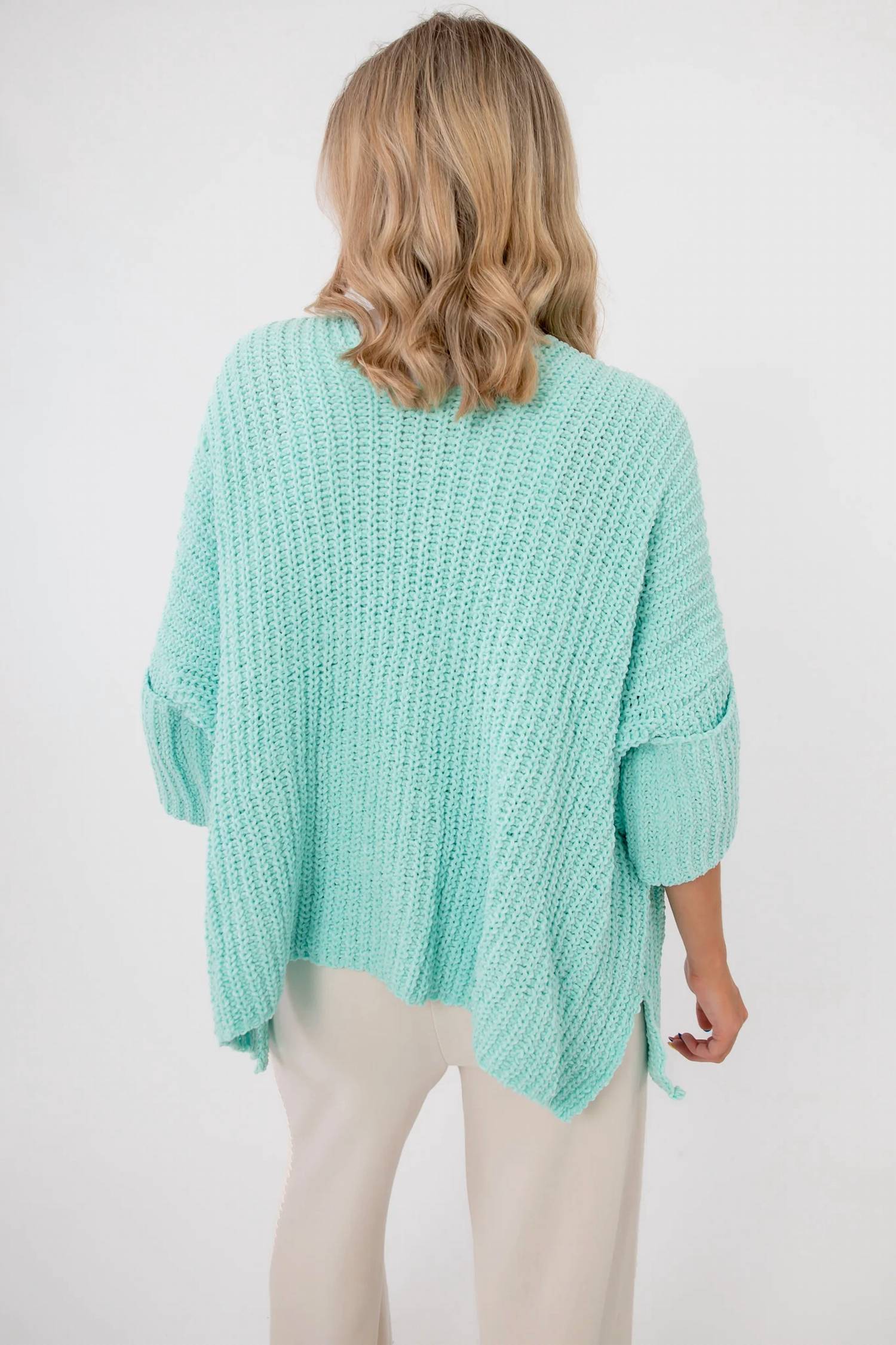 Pol - Sorbet Chenille Slouch Cardigan