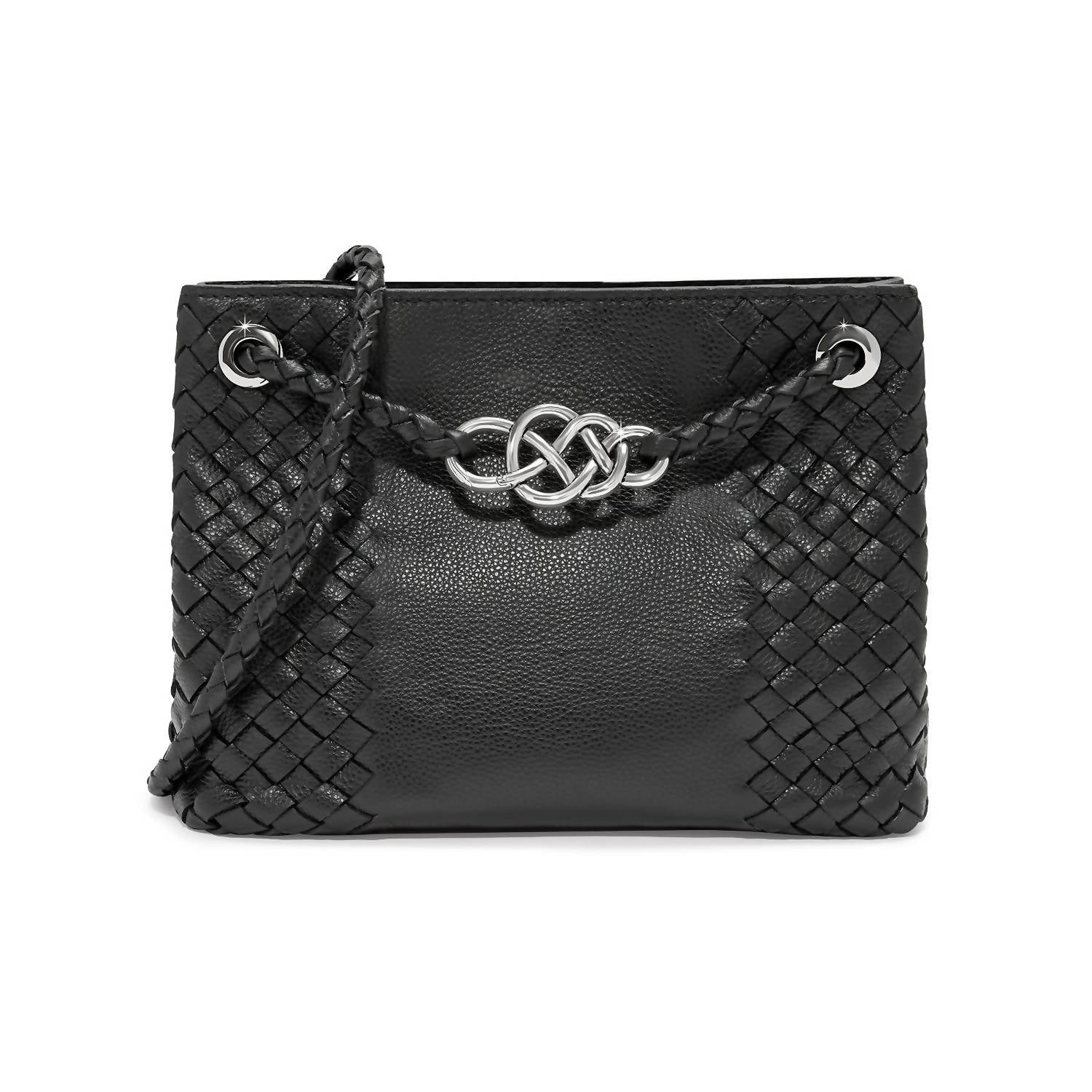 Brighton Devon Convertible Crossbody Bag in black - women's bag