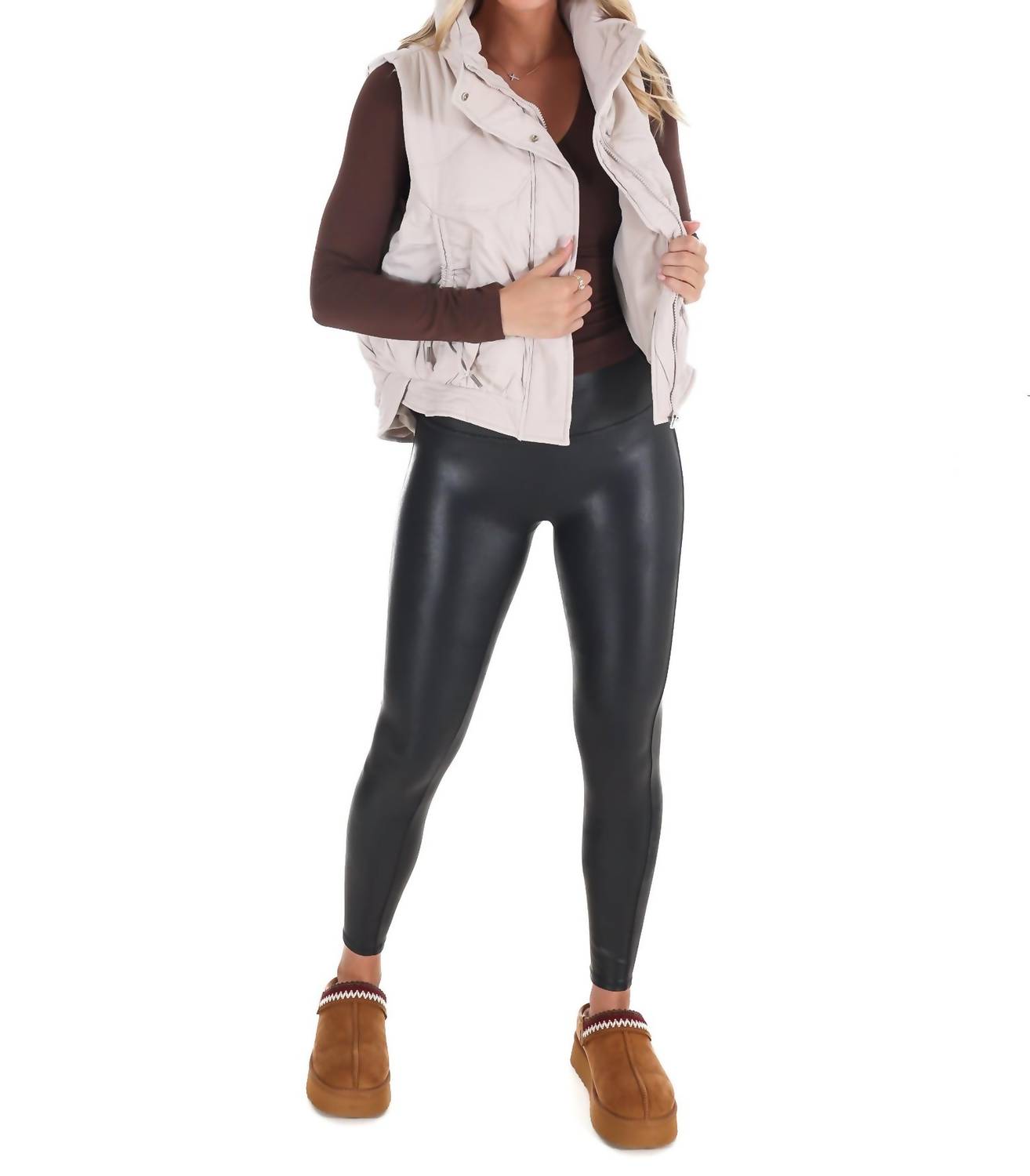Hyfve - Just Go With It Zip Up Puffer Vest
