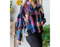 Oli & Hali - Dyed Buffalo Check Shirt