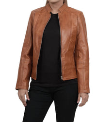 Decrum - Amy Genuine Leather Jacket