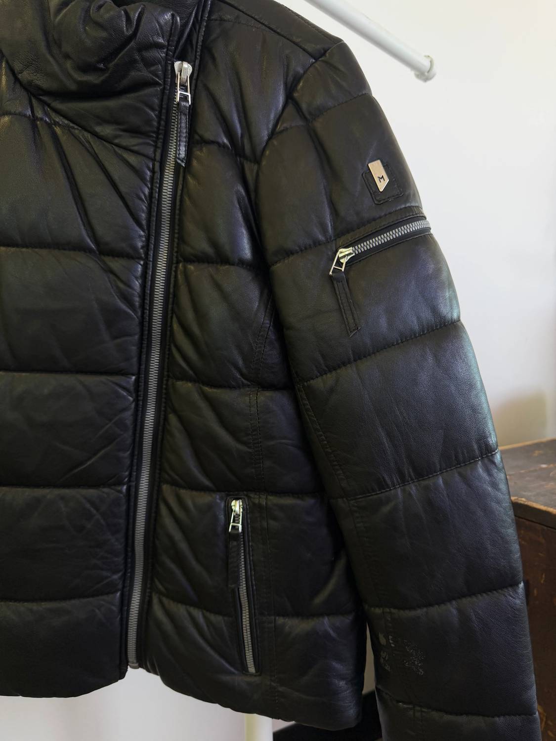 Mauritius - Rena Leather Puffer Jacket