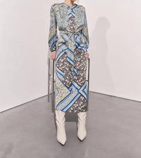 Loom London - Alida Scarf Print Maxi Dress