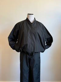 Peter O. Mahler - Women's Black Bomber Jacket