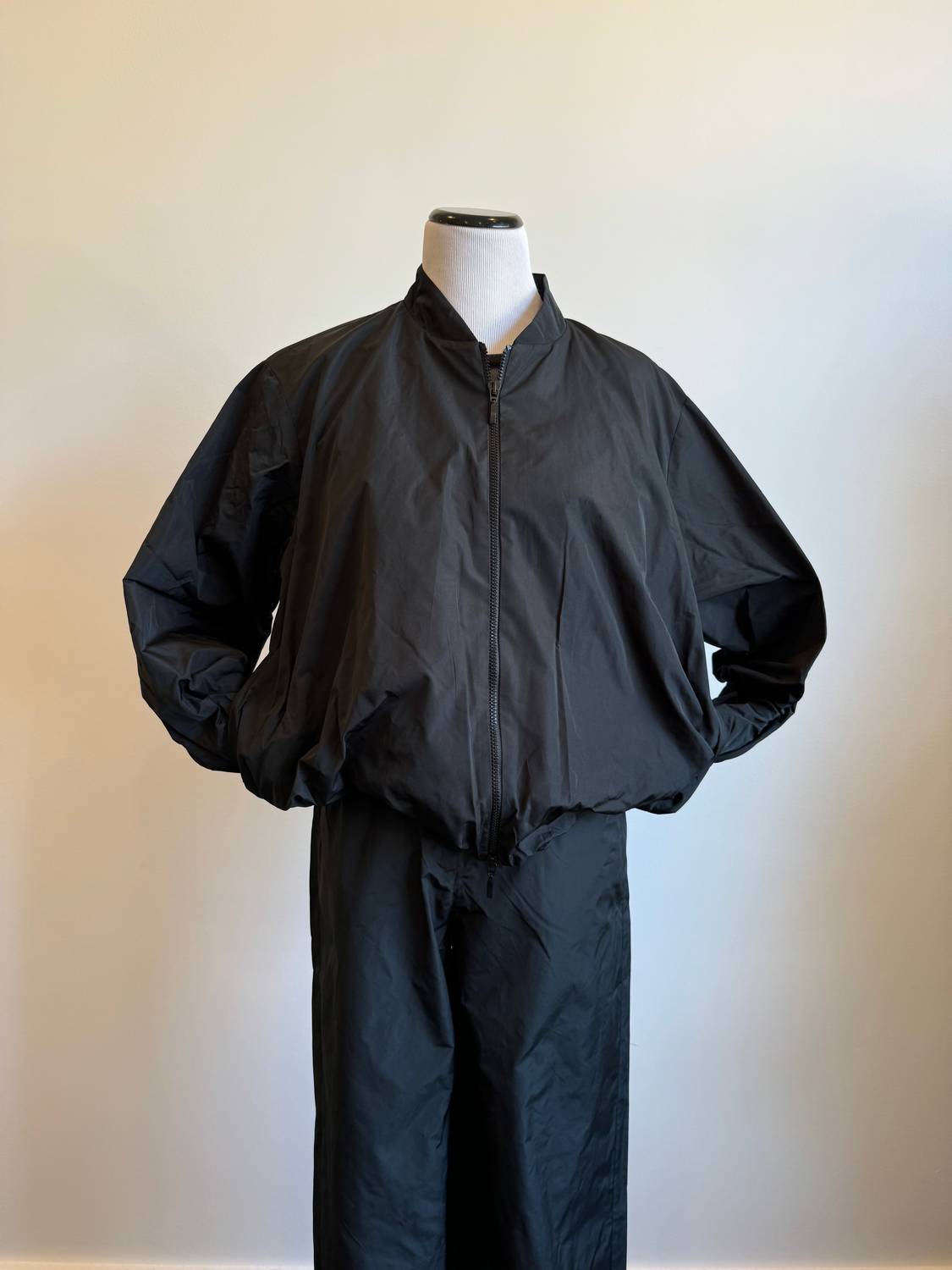 Peter O. Mahler - Women's Black Bomber Jacket
