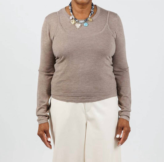 Suncoo - Women's Prava Thin Layered Pullover Sweater