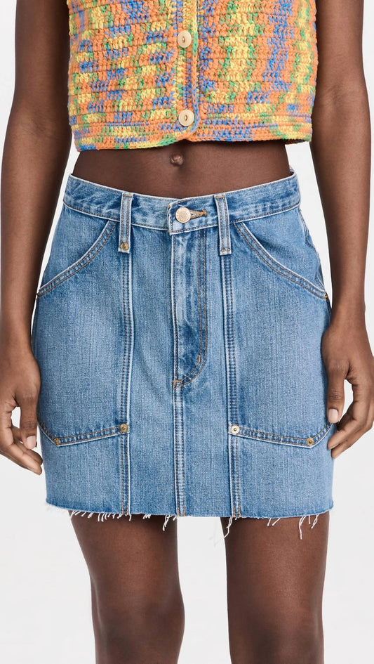 Re/Done - Workwear Denim Skirt